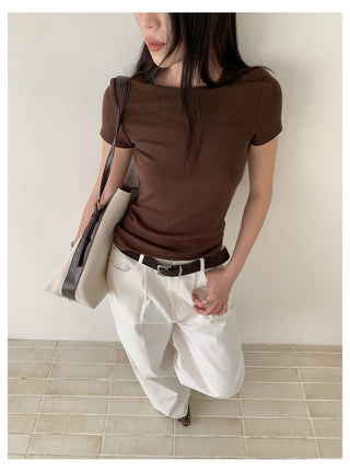 Basic Shoulder T-Shirt