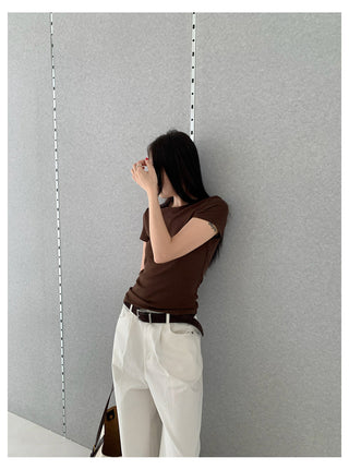 Basic Shoulder T-Shirt