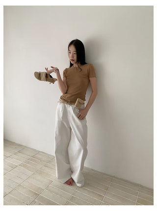 Basic Shoulder T-Shirt