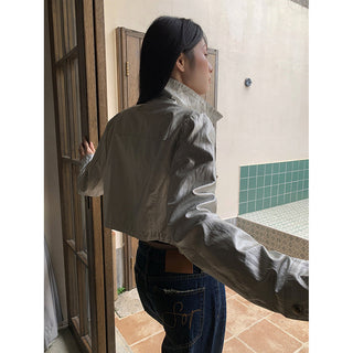 letter embroidered jeans