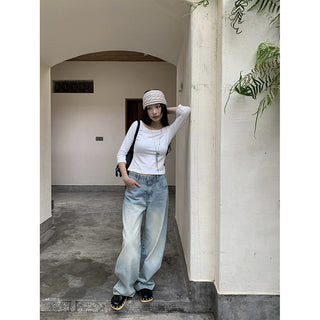 double layer jeans