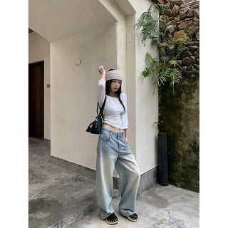 double layer jeans
