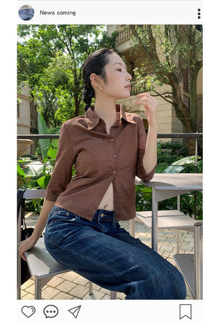 versatile short shirt