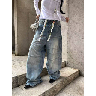 drawstring wide pants