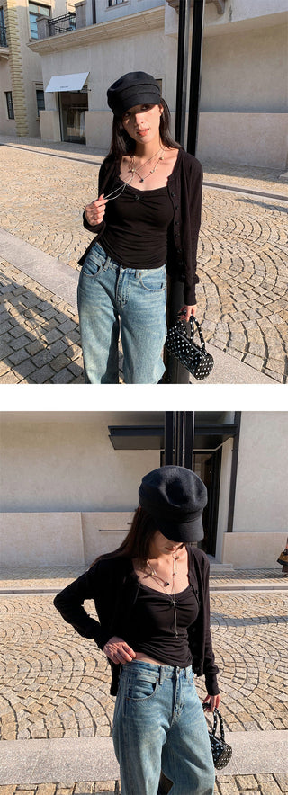 knit cardigan