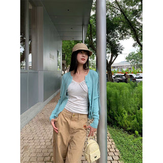 knit cardigan