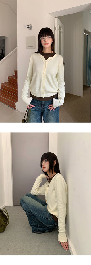 knit cardigan