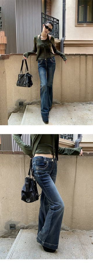 low skinny jeans