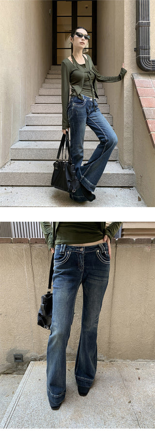 low skinny jeans