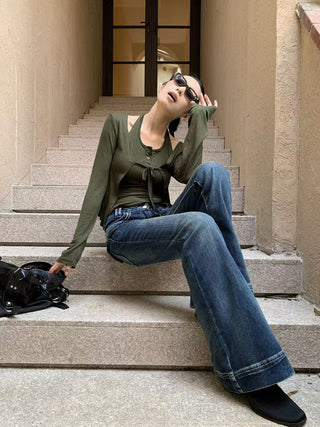 low skinny jeans