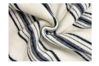 irregular striped sweater