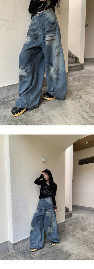 dirty dyed jeans