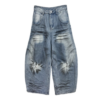 dirty dyed jeans