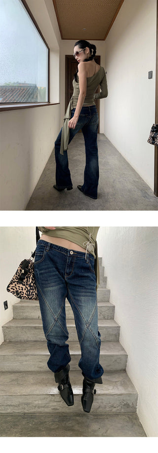 hip hugger jeans