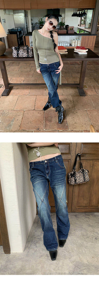hip hugger jeans