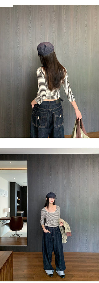 belt buckle jeans