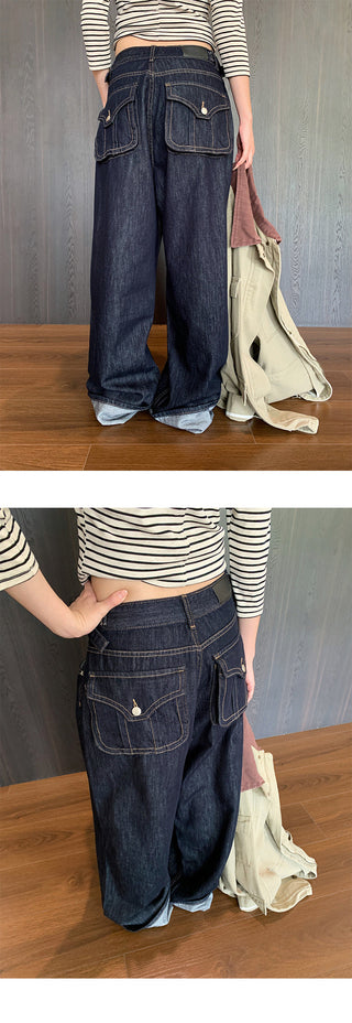 belt buckle jeans
