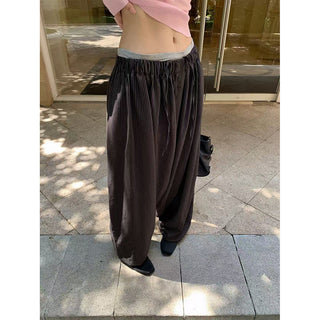 striped harem pants