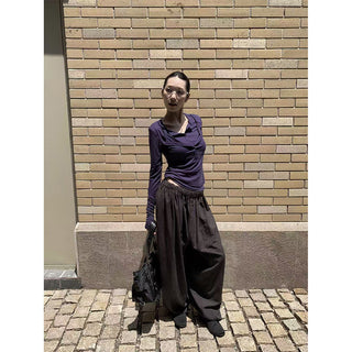 striped harem pants