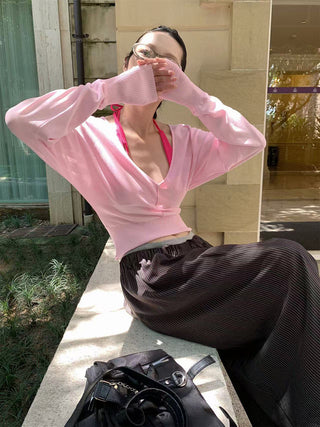 striped harem pants