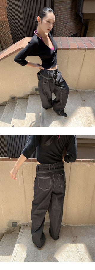 bright wide jeans