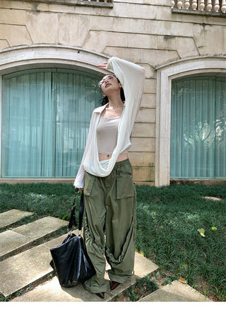 pleating overalls