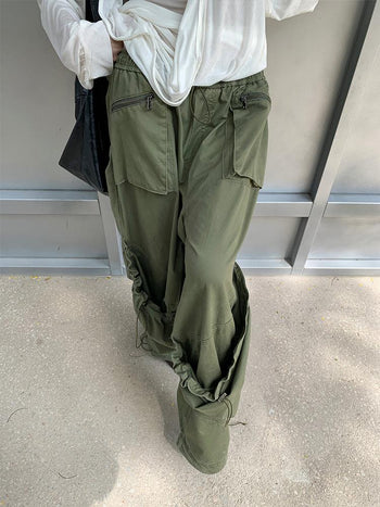 pleating overalls