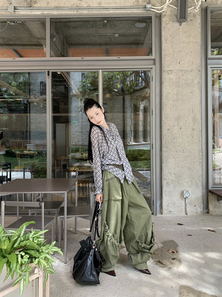 pleating overalls