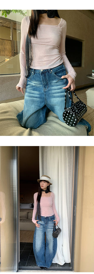 scratch machete jeans