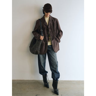 velvet suit coat