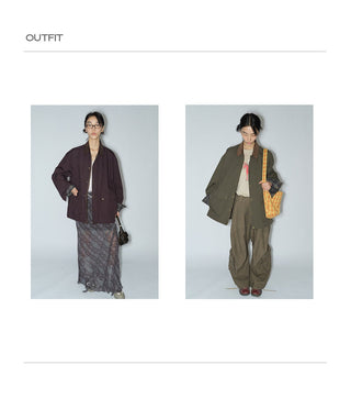 plaid cargo jacket