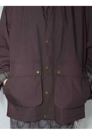 plaid cargo jacket