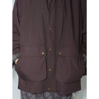 plaid cargo jacket