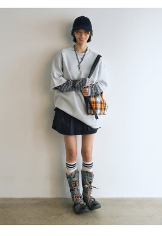 workwear pocket skirt