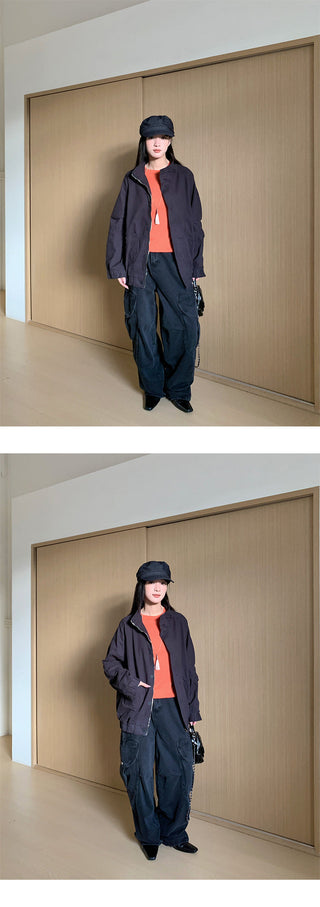 pocket wide pants