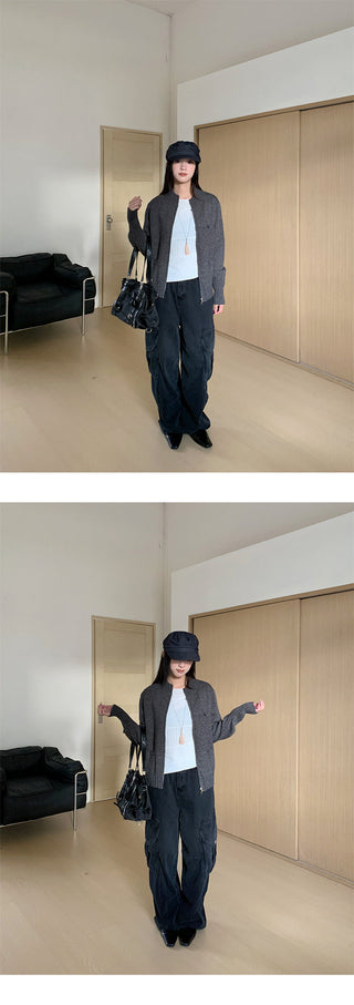 pocket wide pants