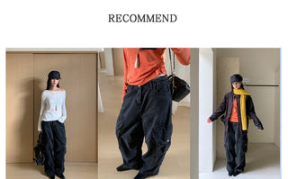 pocket wide pants