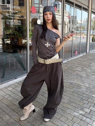 cold-shoulder strap top