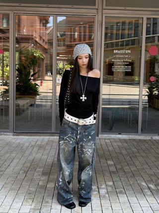 irregular loose tops