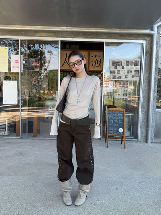 irregular loose tops