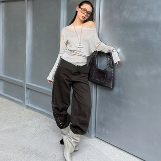 irregular loose tops