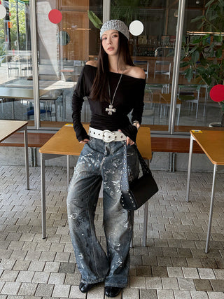 irregular loose tops
