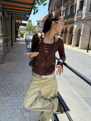 twist braid top