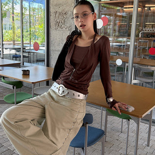 twist braid top