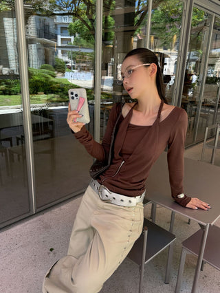 twist braid top