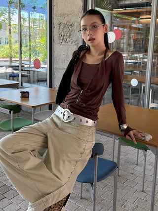 twist braid top