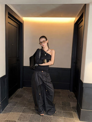 slim waist tops