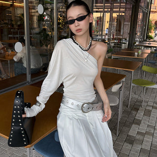 slim waist tops