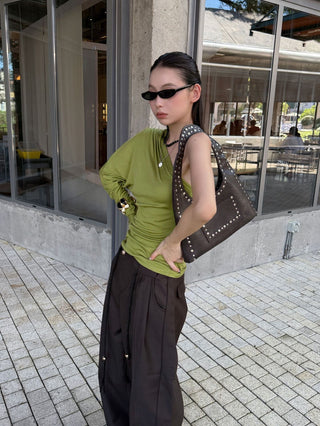 slim waist tops