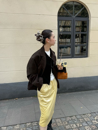 suede pocket jacket